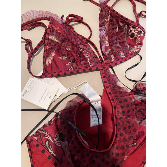 Zimmermann ruffle trim swimsuit AU 0 - Picture 9 of 10